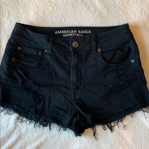 AEO HI-Rise Festival Jean Shorts